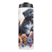 ポルトガルウォータードッグズスプラッシュ開花 タンブラー (正面)