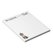 ポルトガルウォータードッグパパ ノートパッド (アングル)