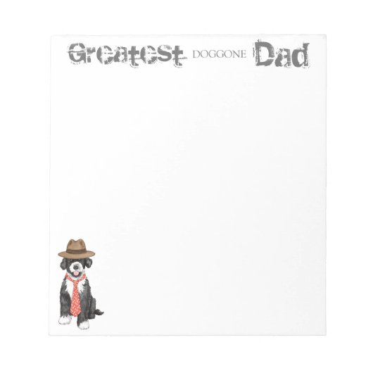 ポルトガルウォータードッグパパ ノートパッド (正面)