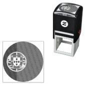 ポルトガルカスタム国旗の1.5" x 1.5"スタンプ セルフインキングスタンプ (インサイチュ)