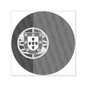 ポルトガルカスタム国旗の1.5" x 1.5"スタンプ セルフインキングスタンプ (デザイン)