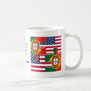 ポルトガルカスタム系アメリカ伝統 コーヒーマグカップ
