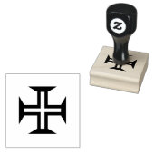 ポルトガルカスタム2" x 2"ゴム印 ラバースタンプ (押印)