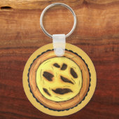 ポルトガルカスタードエッグタルトパステルパステーデナタ キーホルダー (正面)