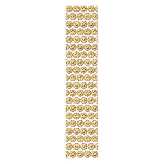 ポルトガルカスタードエッグタルトパステルパステーデナタ ショートテーブルランナー (正面)