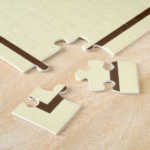 ポルトガルカスタードエッグタルトパステルパステーデナタ ジグソーパズル (側面)