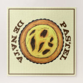 ポルトガルカスタードエッグタルトパステルパステーデナタ ジグソーパズル (横)