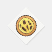 ポルトガルカスタードエッグタルトパステルパステーデナタ スタンダードカクテルナプキン (角)