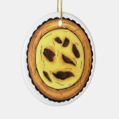 ポルトガルカスタードエッグタルトパステルパステーデナタ セラミックオーナメント (右)