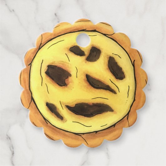 ポルトガルカスタードエッグタルトパステルパステーデナタ フェイバータグ (正面)