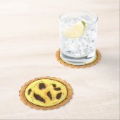 ポルトガルカスタードエッグタルトパステルパステーデナタ ペーパーコースター (インサイチュ)