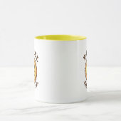 ポルトガルカスタードエッグタルトパステルパステーデナタ マグカップ (中央)