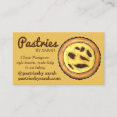 ポルトガルカスタードエッグタルトパステルパステーデナタ 名刺 (正面)