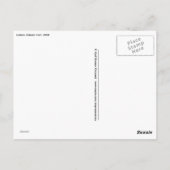 ポルトガルクラシックリスボンのトラム。 ポストカード (裏面)