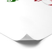 ポルトガルグリーンレッドワインアートポスター ポスター (角)