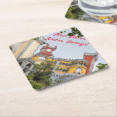 ポルトガルコースター、シントラのペナパレス ペーパーコースター (アングル)