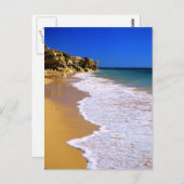 ポルトガルゴールデンビーチ ポストカード (正面/裏面)