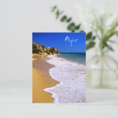 ポルトガルゴールデンビーチ ポストカード (スタンド正面)