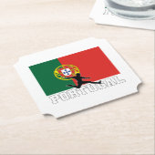 ポルトガルサッカーサッカー代表 ペーパーコースター (アングル)