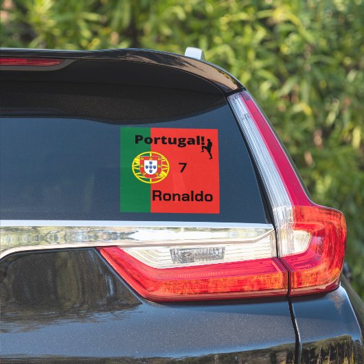 ポルトガルサッカー、カスタマイズ可能 シール (車体側面)