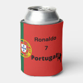ポルトガルサッカー、カスタマイズ可能 缶クーラー (缶正面)