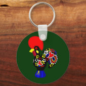 ポルトガルサッカー キーホルダー (正面)