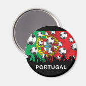ポルトガルサッカー マグネット (正面/裏面)