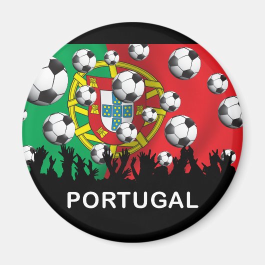 ポルトガルサッカー マグネット (正面)