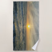 ポルトガルサンセットオルビーチ ビーチタオル (正面)