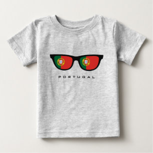 ポルトガルシェードカスタムシャツとジャケット ベビーTシャツ