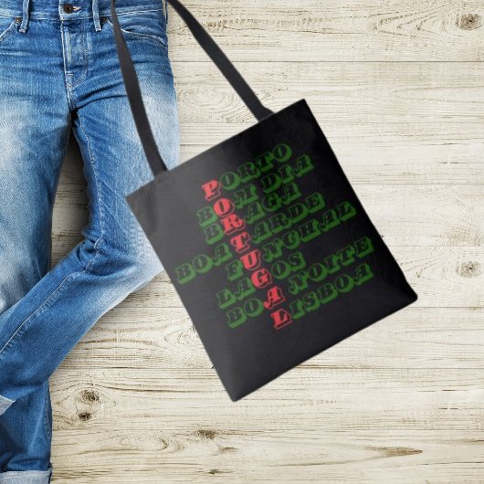 ポルトガルショッピングバッグトート。おはよう トートバッグ