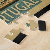 ポルトガルジグソーパズルヴィンテージトラベル ジグソーパズル (側面)