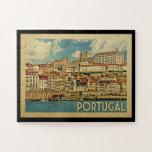 ポルトガルジグソーパズルヴィンテージトラベル ジグソーパズル<br><div class="desc">ポルトガルデザインヴィンテージ旅行スタイルマデイラの美しい海シーンをフィーチャー。</div>
