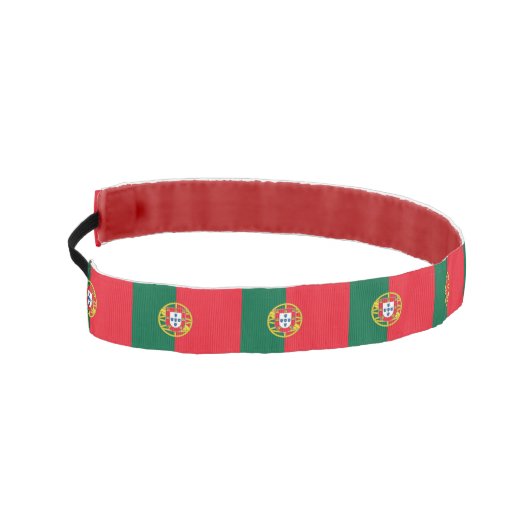ポルトガルスリップまたは滑ること国旗を持つノンヘッドバンド アスレチックヘッドバンド (左)