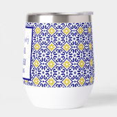 ポルトガルタイルズブルー地中海のブライダルシャワー (左面)