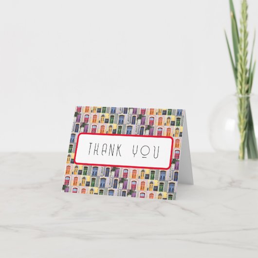 ポルトガルドアサンキューカード 案内状 (正面)