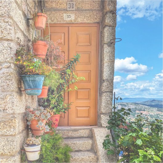 ポルトガルドア シール (正面)