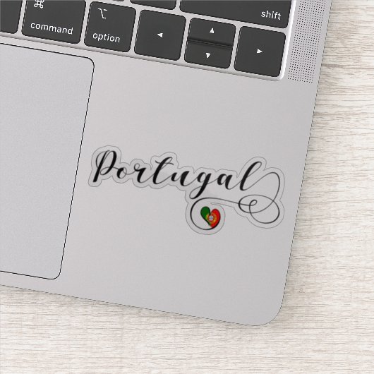 ポルトガルハート国旗 シール (詳細)
