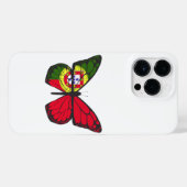 ポルトガルバタフライ iPhoneケース (裏面横)