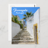 ポルトガルフェラーグドオールド通り ポストカード (正面/裏面)