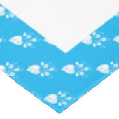 ポルトガルフォークロマンチックなハートの花柄 テーブルクロス (アングル)