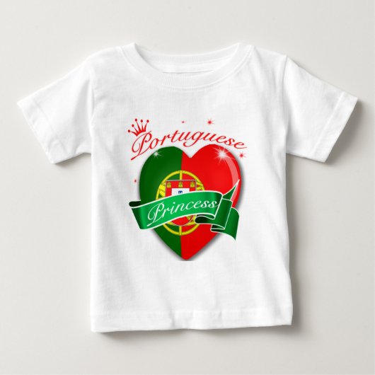 ポルトガルプリンセス ベビーTシャツ (正面)