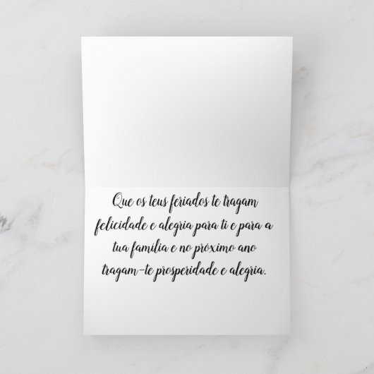 ポルトガルホリデーカード シーズンカード (内部)