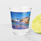 ポルトガルポルトガル風景海ビーチ ショットグラス (正面)