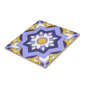 ポルトガルモダンの花柄タイル タイル (側面)