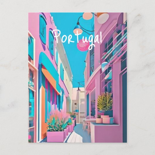ポルトガルリスボン ポストカード (正面)