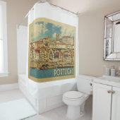 ポルトガルヴィンテージトラベル シャワーカーテン (インサイチュ)