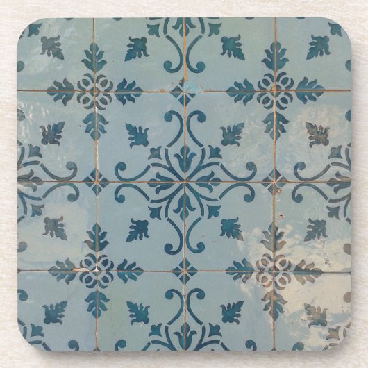 ポルトガルヴィンテージモザイク コースター (正面)