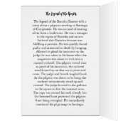 ポルトガル人のバーセロスのオウスター誕生日カード (内側 (左))