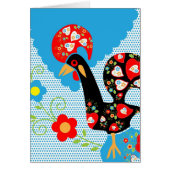 ポルトガル人のバーセロスのオウスター誕生日カード (正面)